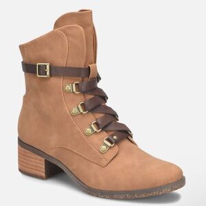 KORKS REESE TAN ANKLE BOOTS WOMENS 7.5